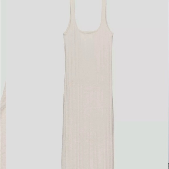 COPY - TWO PIECE SET Aritzia Wilfred Free Hush Knit Tank Dress WITH Cardigan Se… - Picture 13 of 16